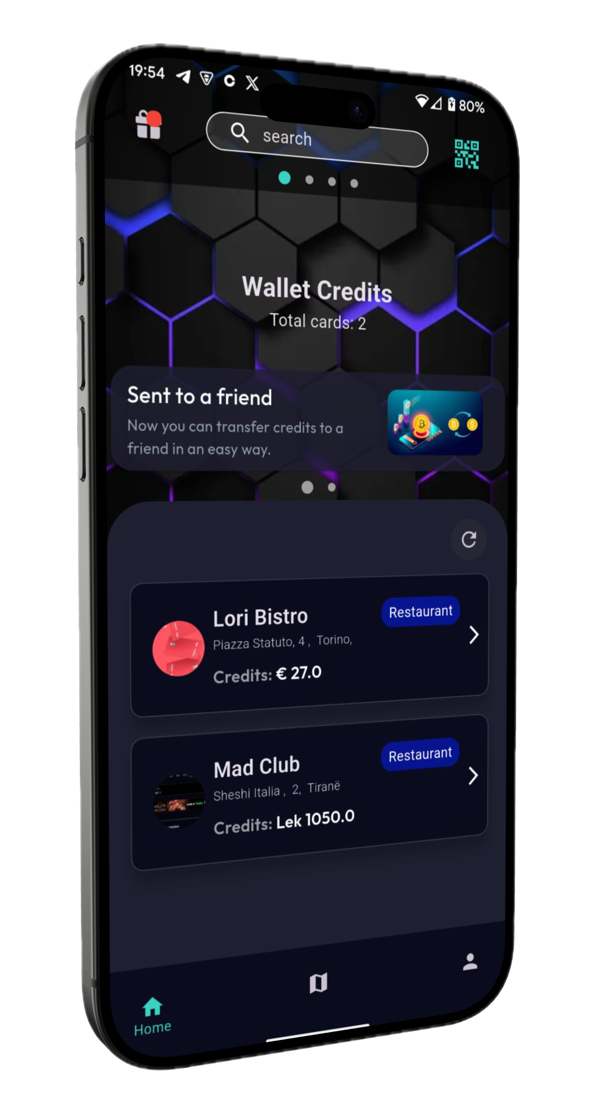 Gamma Wallet App